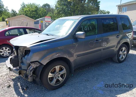 2015 Honda Pilot Ex-L z USA, uszkodzony, nr VIN 5FNYF4H50FB032076